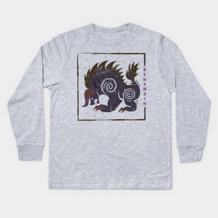 Monster Hunter World - Behemoth Kids Long Sleeve T-Shirt